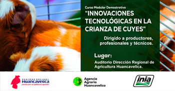 Curso presencial "Innovaciones Tecnológicas en la Crianza de Cuyes" 