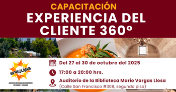  Capacitación presencial "Experiencia del Cliente 360" de la Gerencia Regional de Trabajo Arequipa