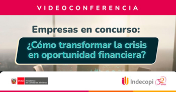  Conferencia online gratis "Empresas en concurso: cómo transformar la crisis en oportunidad financiera"