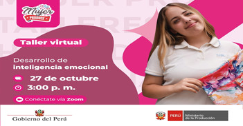  Taller online gratis "Desarrollo de inteligencia emocional" de PRODUCE