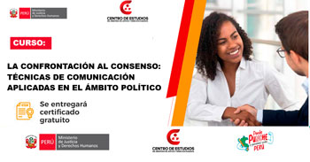  Curso Mooc: "La Confrontación al Consenso: Técnicas de Comunicación Aplicadas en el Ámbito Político"