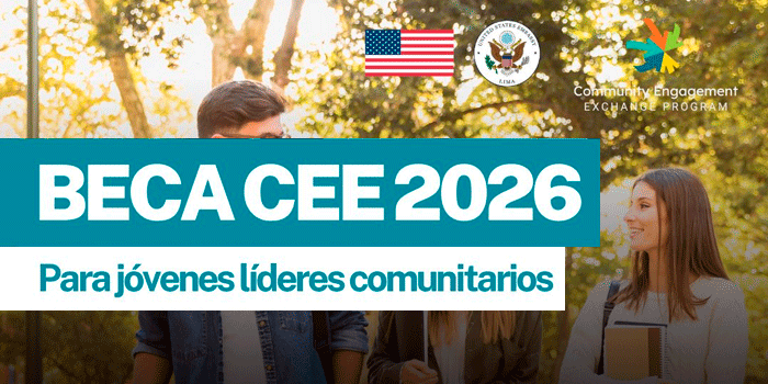  Becas CEE 2026 - Programa de Intercambio de Participación Comunitaria (CEE)