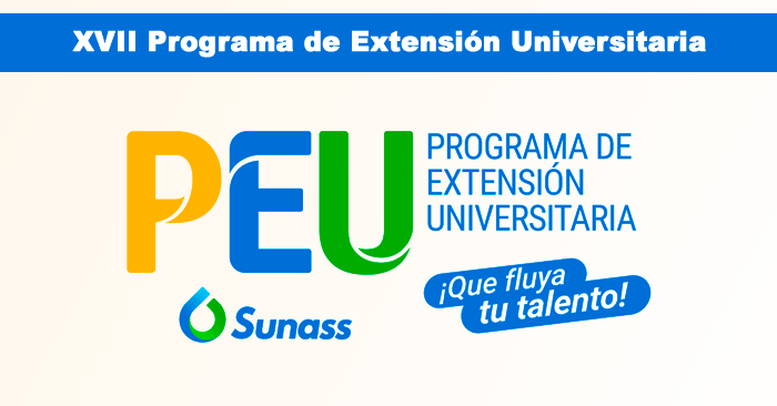 Becas PEU SUNASS 2025 - Programa de Extensión Universitaria