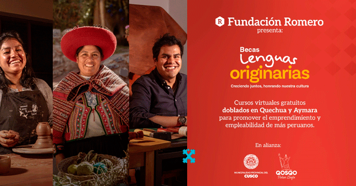 Becas Lenguas Originarias | Convocatoria 2025 de Fundación Romero