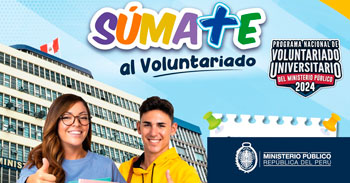 Programa Nacional 2024 de Voluntariado Universitario del Ministerio Público