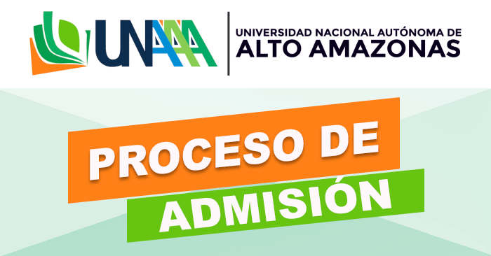 Admisión 2024-II UNAAA - Examen de ingreso a la Universidad de Alto Amazonas 