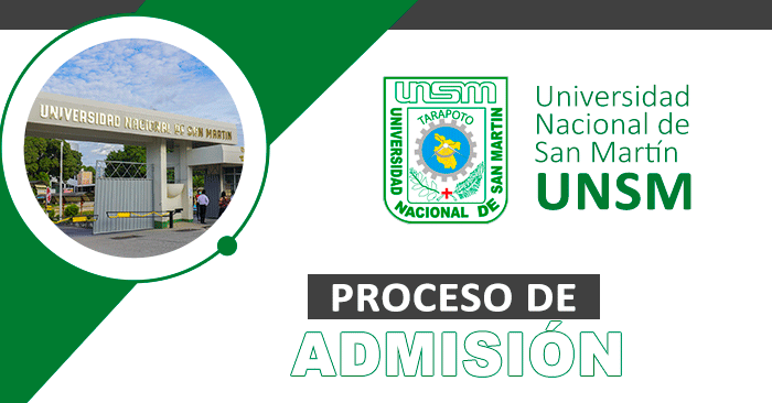 Admisión 2025-I UNSM - Universidad de San Martín - Tarapoto 