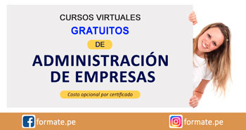 Cursos virtuales gratuitos de Administración de Empresas