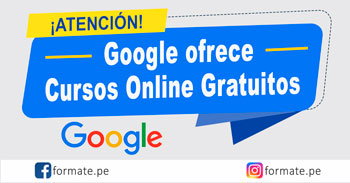 Google ofrece Cursos Online Gratuitos